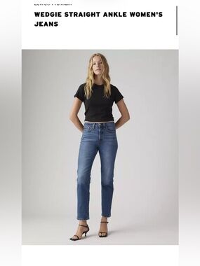 Levi's Wedgie Straight Jeans, 31